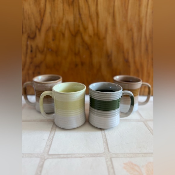 Stoneware Coffee Mugs - Picture 1 of 3